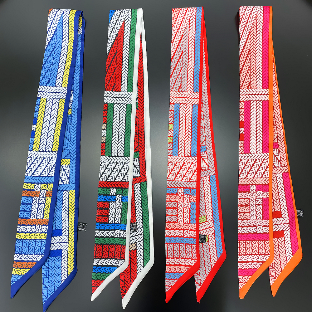 Women Bags Branded - 2024 New Rope Print Women Scarf