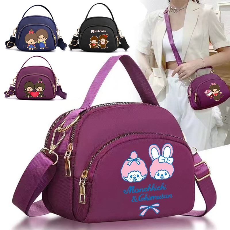 Women Bags Dkny - MONCHHICHI Women Crossbody Bags Cartoon Anime