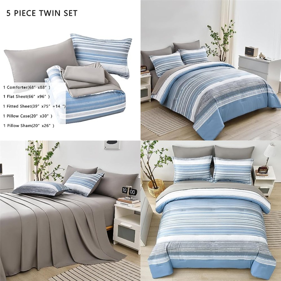 Women Bags White - 5 Pcs Bed in a Bag