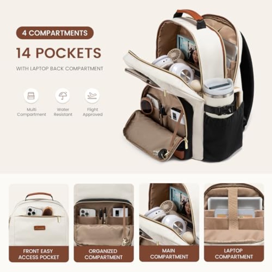 Laptop Backpack for Women with - Women Bags And Purses review and price