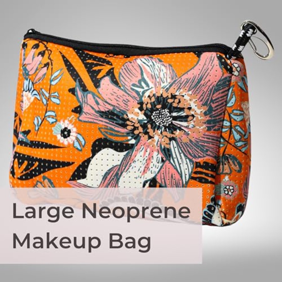 Brand Large Makeup Bag with Zi - Women'S Bags review and price