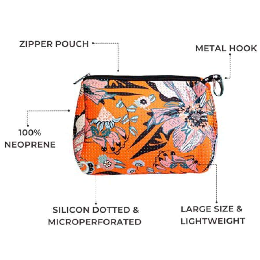 Brand Large Makeup Bag with Zi - Women'S Bags review and price