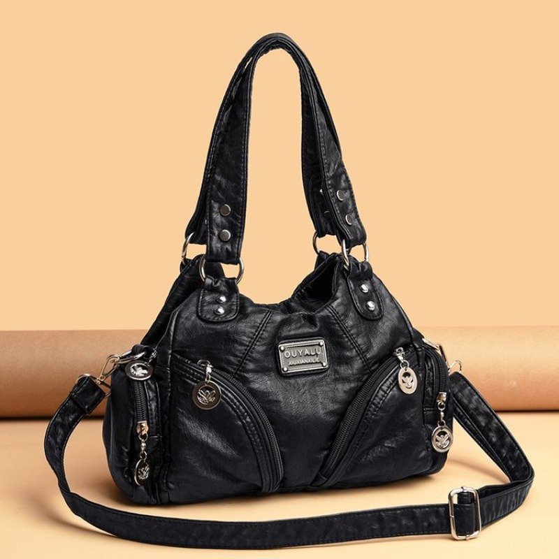 Cross-border Retro Soft Leathe - Women Bags Amazon review and price