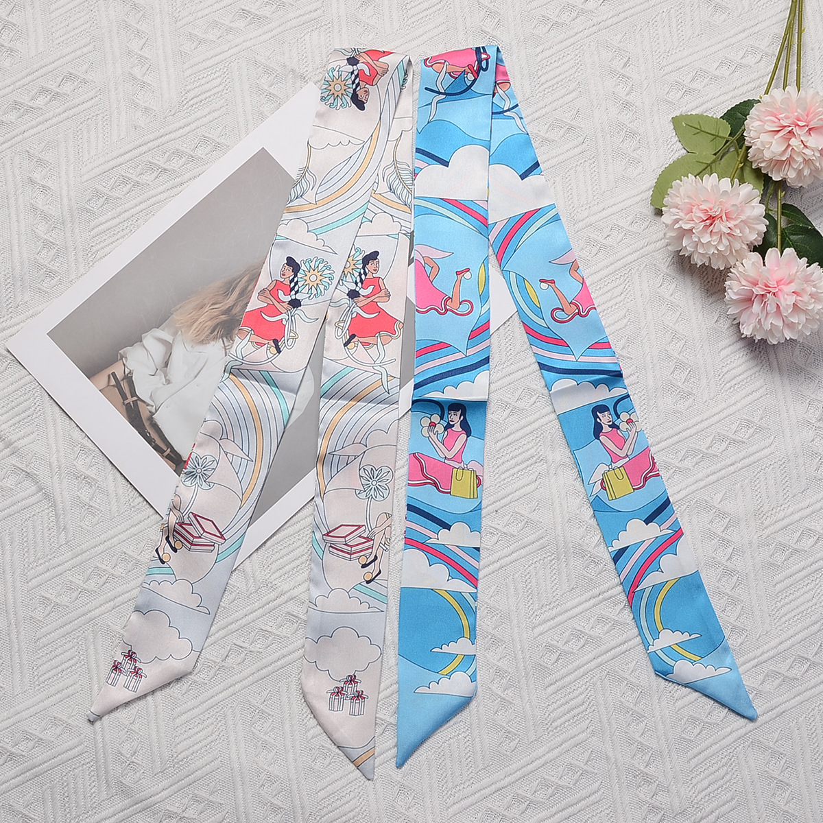 Women Hair Scarf 2024 New Bran - Women Bags Branded review and price
