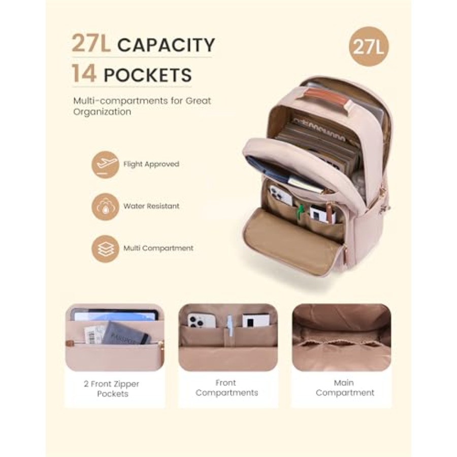 Laptop Backpack for Women with - Women Bags And Purses review and price