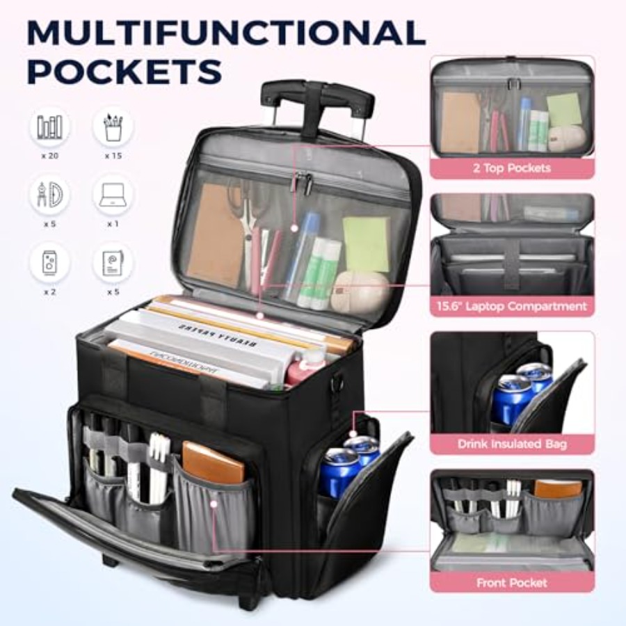 Rolling Teacher Bag, Multifunc - Women'S Bags review and price