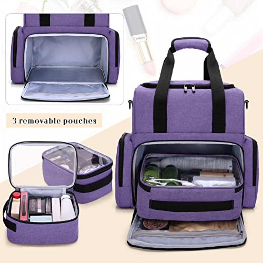 2 Layers Large Travel Makeup B - Women'S Bags review and price