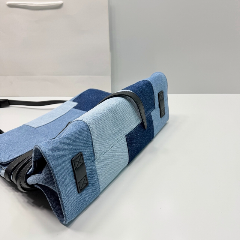 Color Block Denim Handbag Cros - Women Bags And Purses review and price