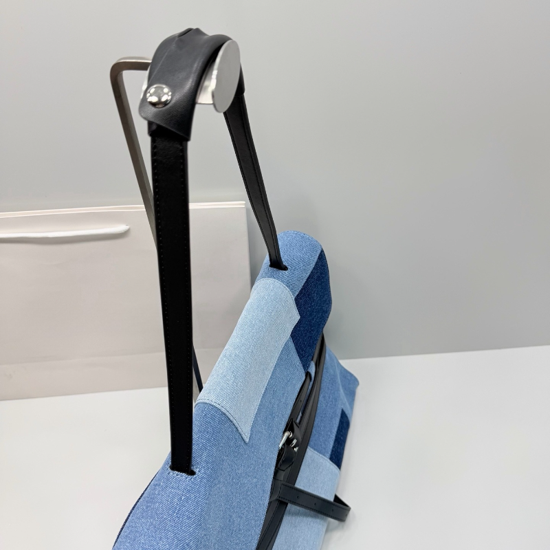 Color Block Denim Handbag Cros - Women Bags And Purses review and price