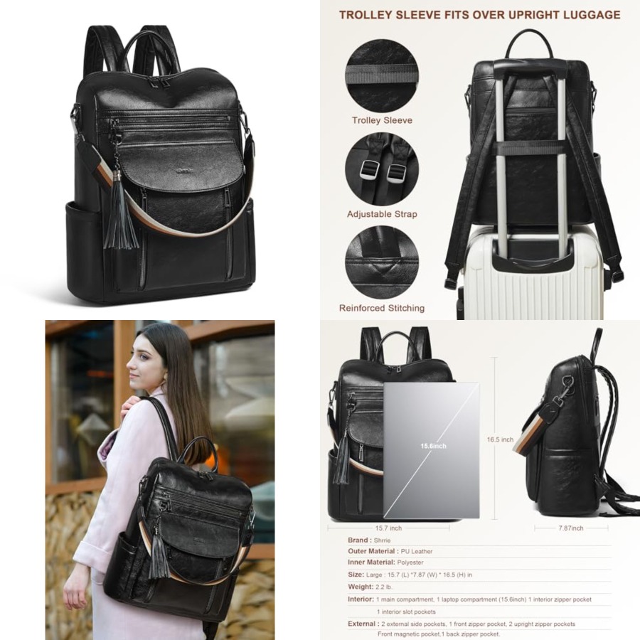 Laptop Backpack for Women 15.6 - Women Bags And Purses review and price