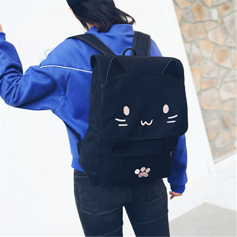 Japanese Stupid Cute 3D Cat La - Mini Backpack Women review and price