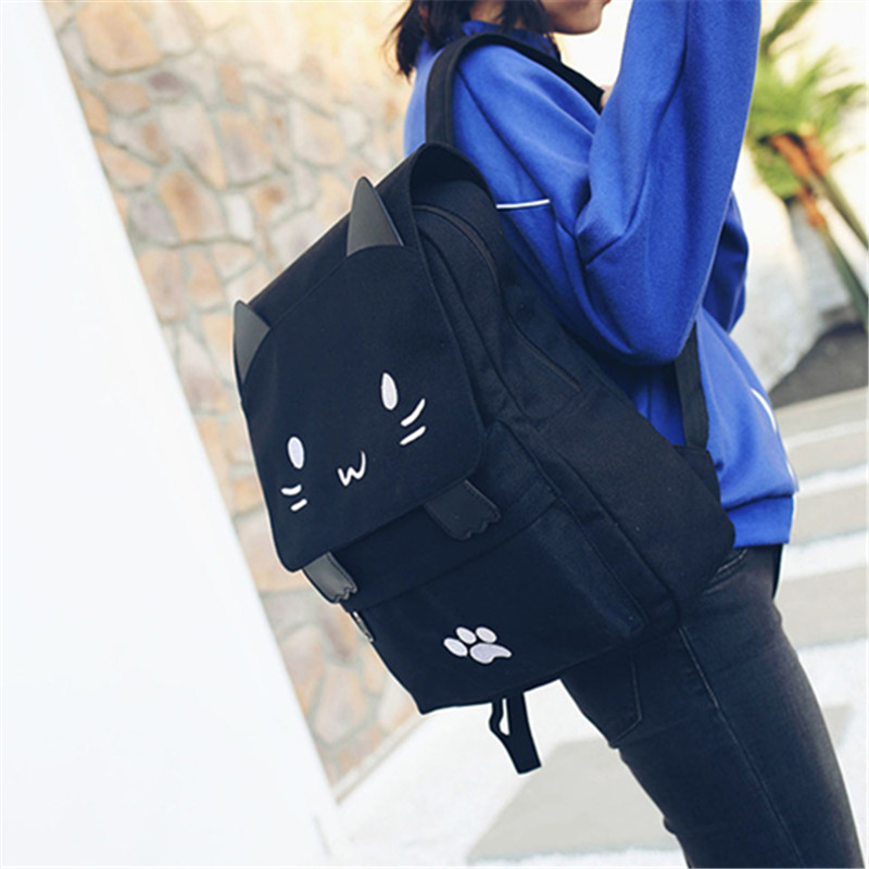 Japanese Stupid Cute 3D Cat La - Mini Backpack Women review and price