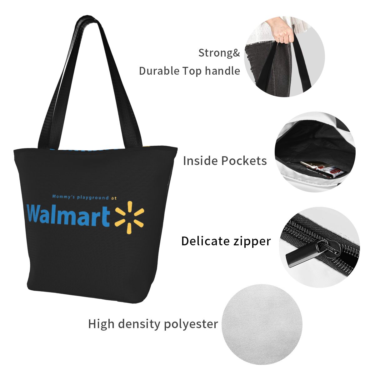 Walmart Shopping Tote Bag Canv - Women Bags Walmart review and price
