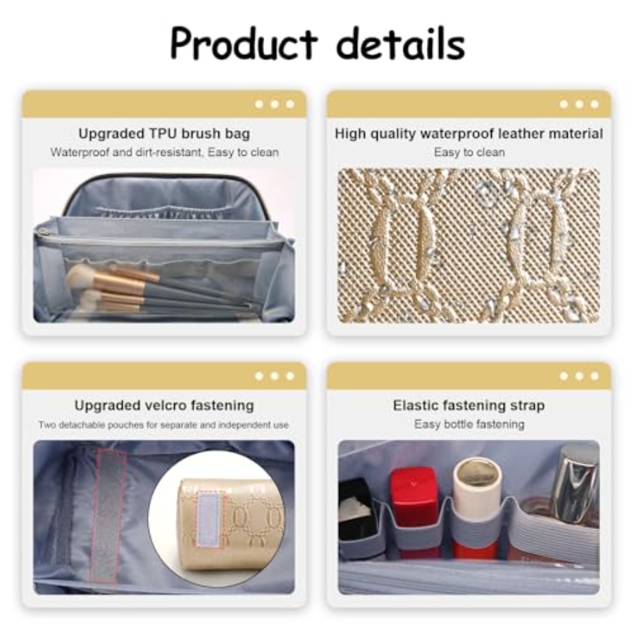 Travel Makeup Bag for Women: C - Women'S Bags review and price