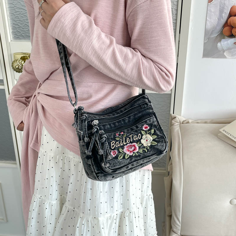 New Lightweight Denim Zipper C - Women Bags For Sale review and price