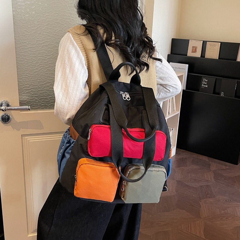 Multi-pocket Checkered Youth B - Women Bags For Sale review and price