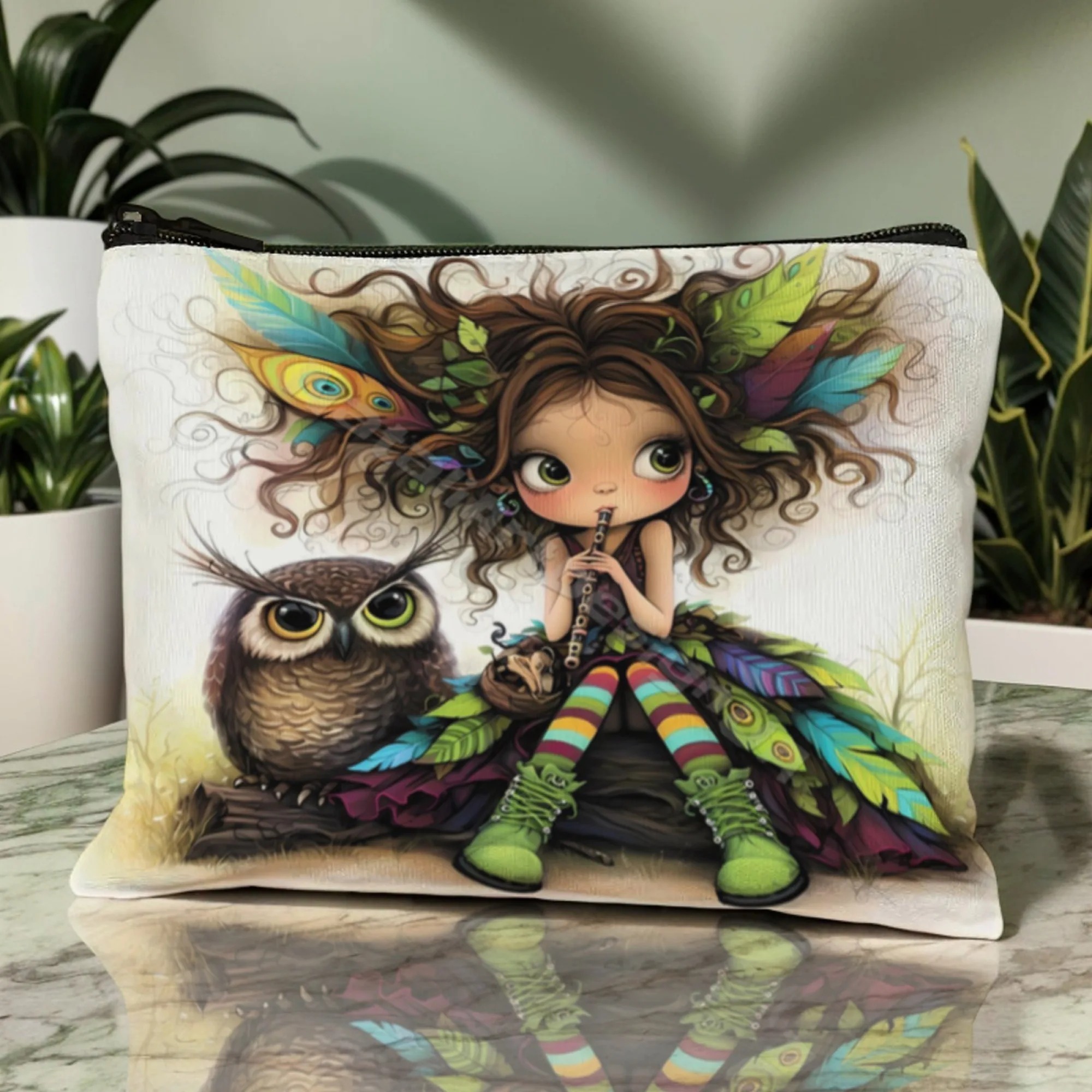 Cartoon Girl Makeup Bag Zipper - Women Bags And Purses review and price