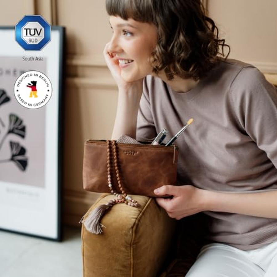 Vintage Genuine Leather Makeup - Women'S Bags review and price