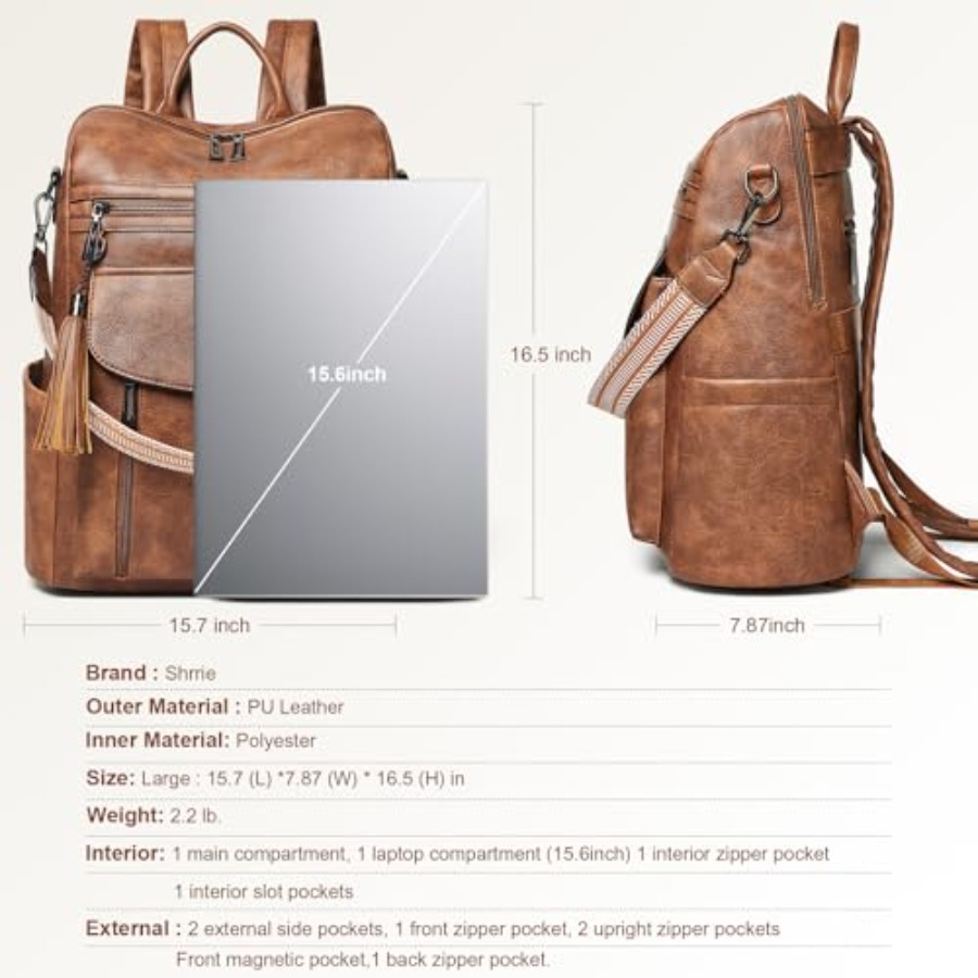 Laptop Backpack for Women 15.6 - Women Bags And Purses review and price