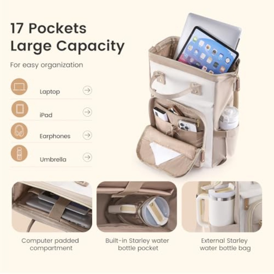 Laptop Backpack for Women Work - Women Bags And Purses review and price