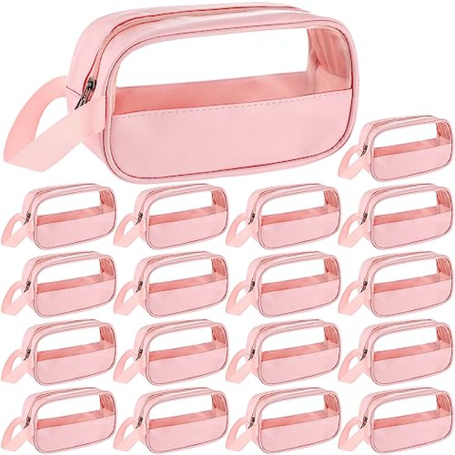 18 Pcs Clear Cosmetic Bags Bul - Women'S Bags review and price